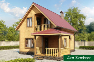 Проект 6 дом из бруса